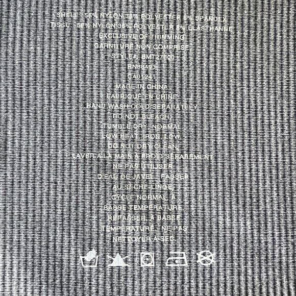 Blanc Noir Seamless Energy Nylon Blend Long Sleeve Shirt Size L - Picture 5 of 7